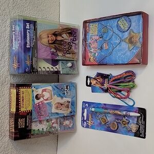 Y2K Hannah Montana & High School Musical Stationery Set and Accessories Set
